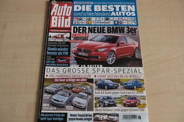 Deckblatt Auto Bild (26/2009)